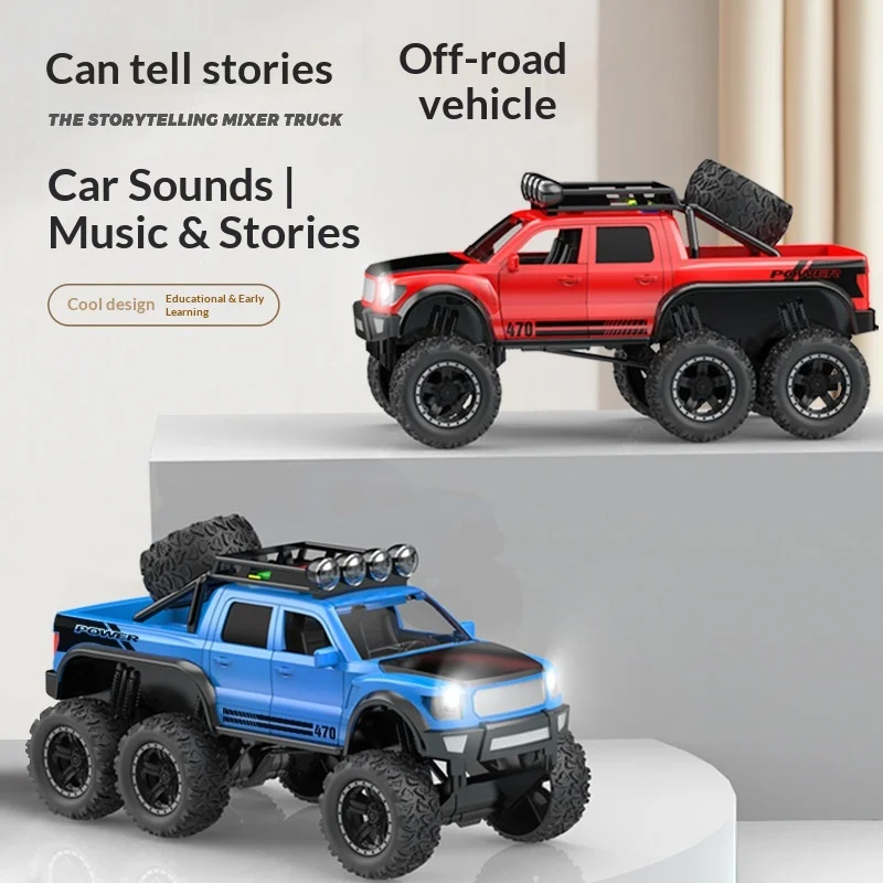 

Wenyi Chewan Large Size Inertia Off Road Vehicle Drop Resistant 1 16 Scale Jeep Pickup Model Car Gift Box Packing