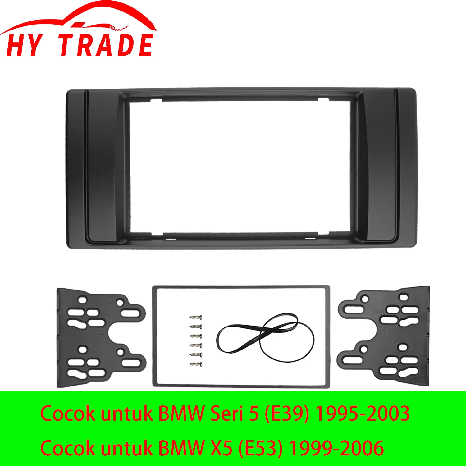 

BMW 5-Series E53 X5 E39 Radio CD DVD GPS Stereo Player Panel Dash Mount Trim Kit Audio Surrounding Frame