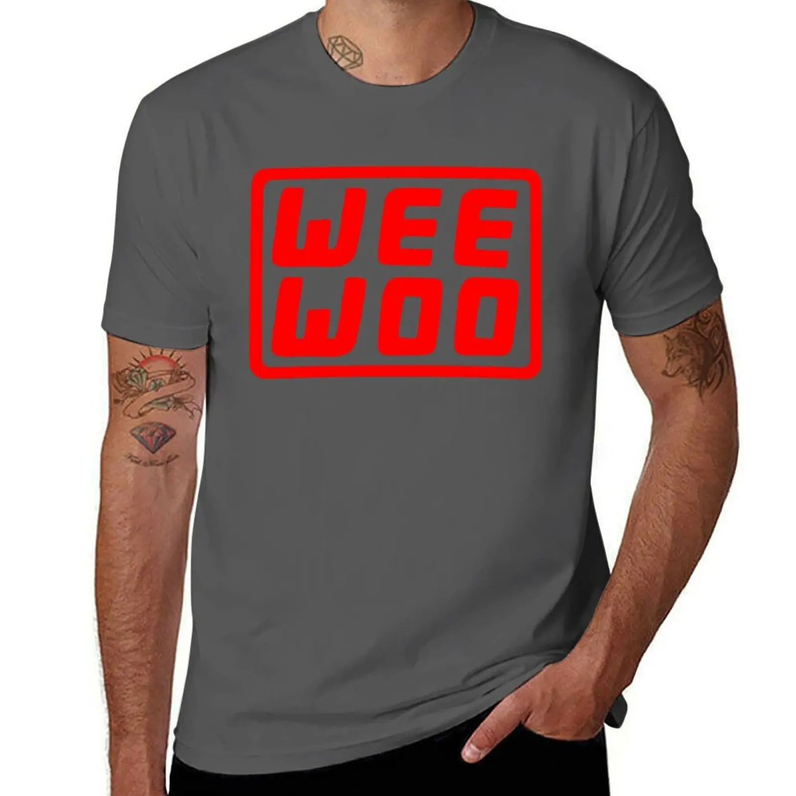 

Weewoo weewoo (9-1-1) T-Shirt Casual All Match Short Sleeve T-Shirt