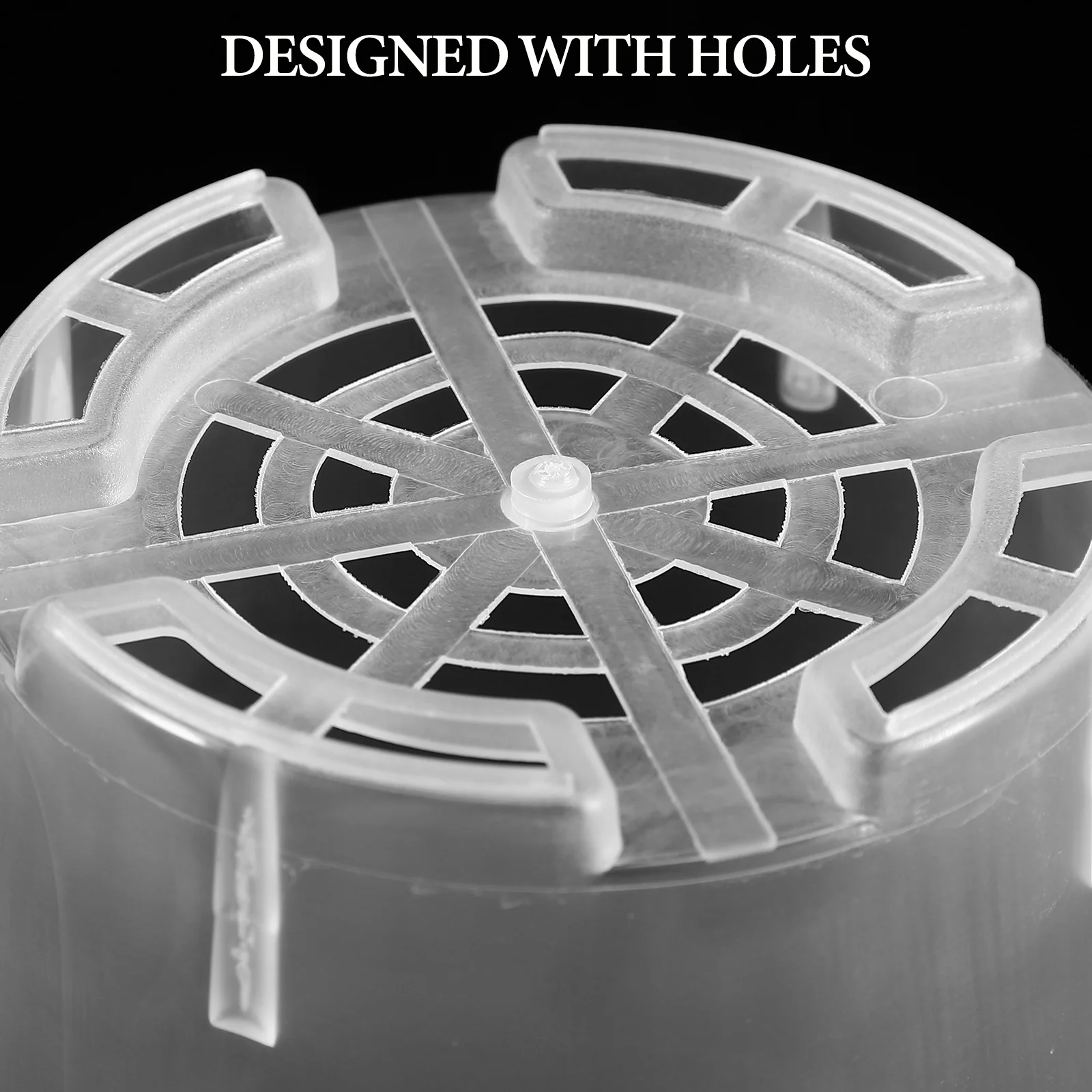 

10pcs Plastic Flower Pots With Drainage Holes Lightweight Durable Nursery Bonsai Balcony Garden Seedling Starter Pots