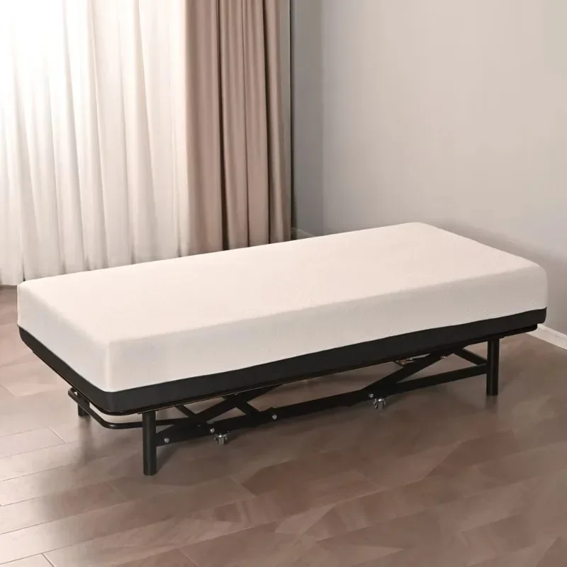 Modern Bedroom Furniture Single Hotel Hi Low Lift Mechanism Bed