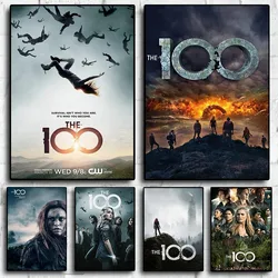 The 100 Season TV Series Show Movie Art Home Decoration for Room Living Wall Decor Picture Posters Canvas Painting Poster