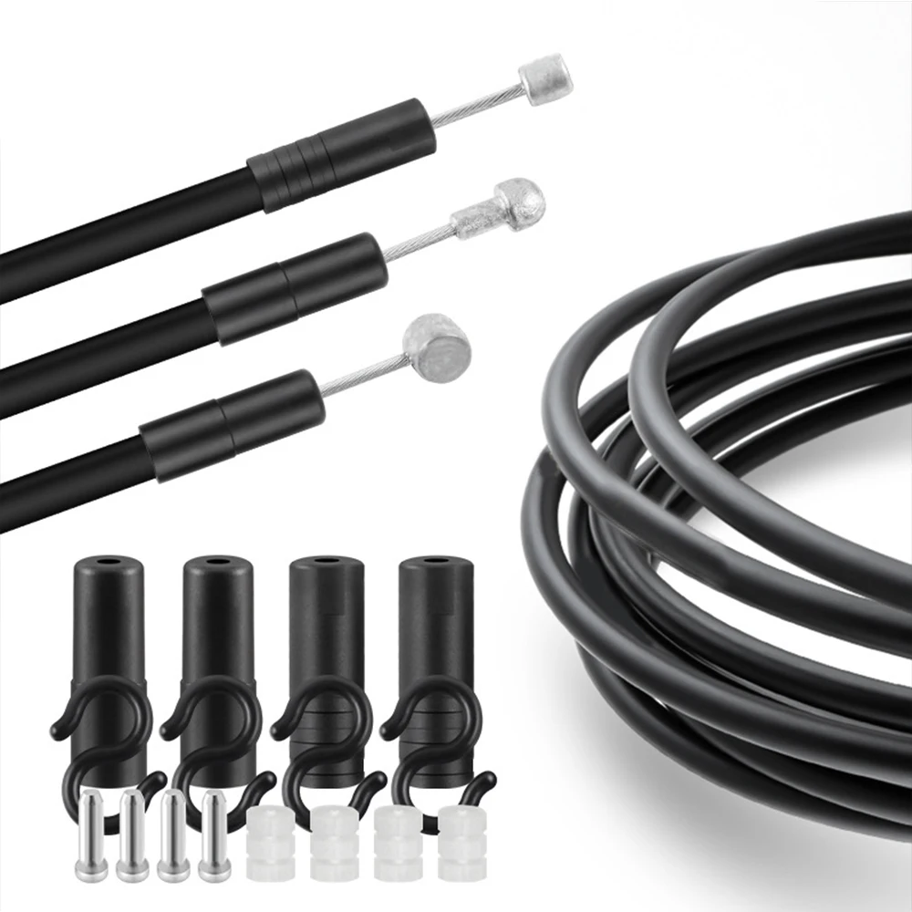 Bicicleta Brake Cable Habitação Kits, MTB Estrada Folding Bike, desviador Inner Cable Line, Universal