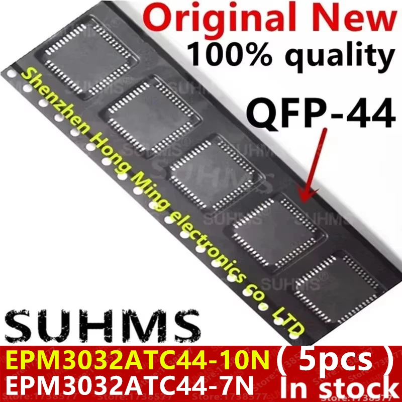 

(5 шт.) 100% новые EPM3032ATC44-10N, EPM3032ATC44-7N, NEPM3032A TC44-10N, EPM3032A TC44-7N, QFP-44