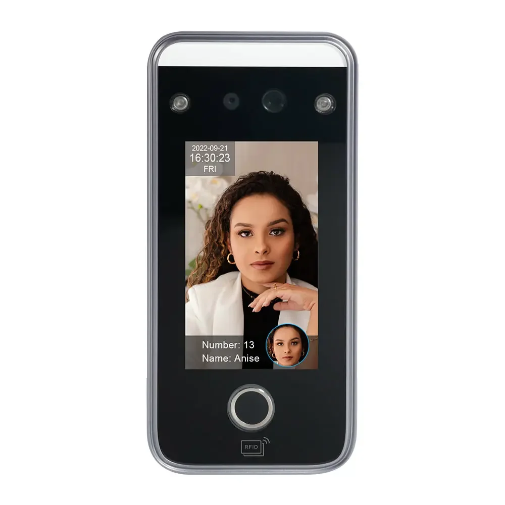 Free SDK Cloud Software Biometric Face Recognition Time Attendance Machine Fingerprint Time Attendance System With WiFi TCPIP
