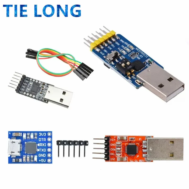 CP2102 USB 2.0 to UART TTL 5PIN Connector Module Serial Converter STC Replace FT232 CH340 PL2303 CP2102 MICRO USB for aduino