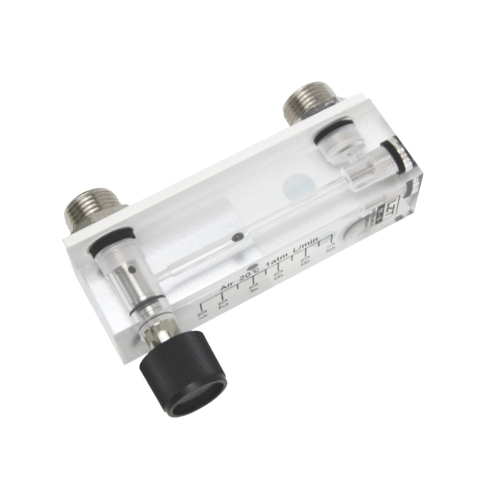 2026 LZM Mini Air Rotor Flow Meter Plastic Material Air Rotor Flow Meter with Multiple Range Options