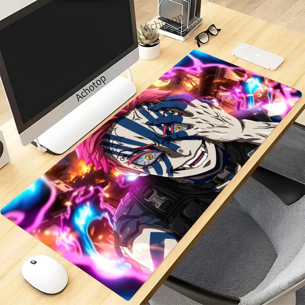 A-Akaza D-DemonS S-Slayer Mouse Pad Rubber Mat Laptop Xxl Mousepad Notebook Gamer Computer Table Gaming Accessories