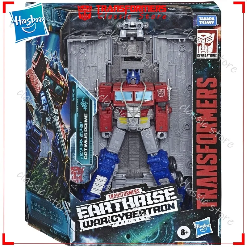 Auf Lager Classic Transformers Toys War for Cybertron:Earthrise WFC-E11 Optimus Prime Cybertron Autobots Actionfiguren Geschenke