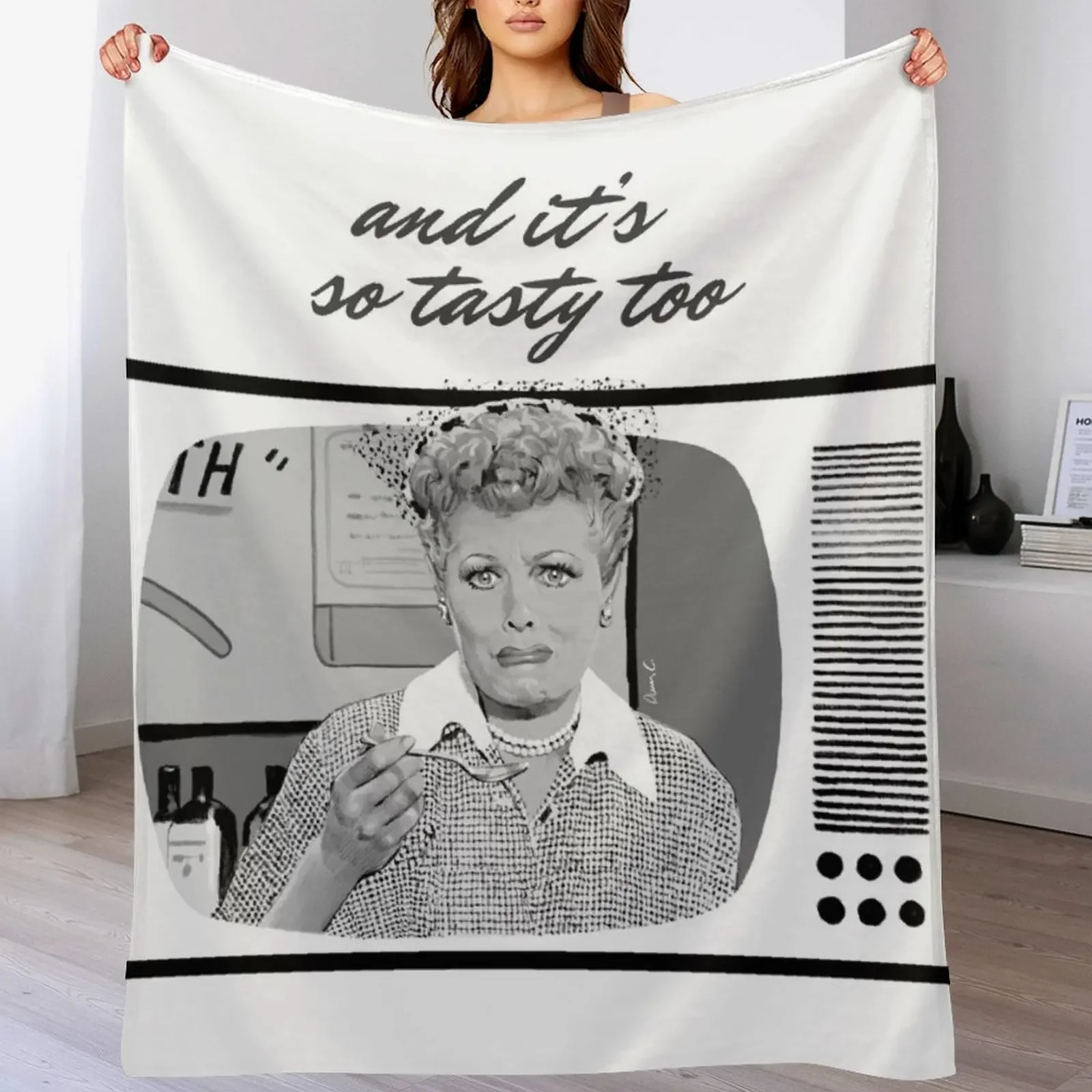 

and so tasty too Throw Blanket halloween Luxury Thicken decorative Camping Blankets