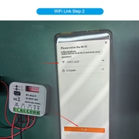 Garage Door Remote Receiver AC 85-250V Universal Tuya WiFi Garage Door Receiver RX-Multi 280-915MHz Gate Switch for Smart Life