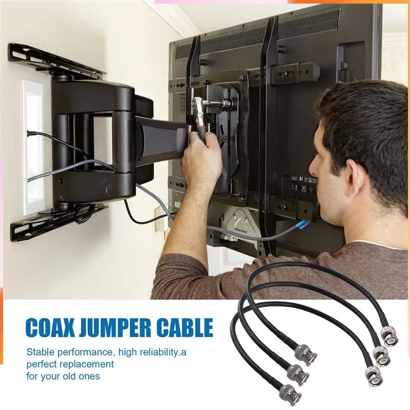 

A92Z RG58 BNC штекер к BNC штекерному разъему Обжимной разъем Коаксиальный соединительный кабель Провод сигнальной линии осциллографа