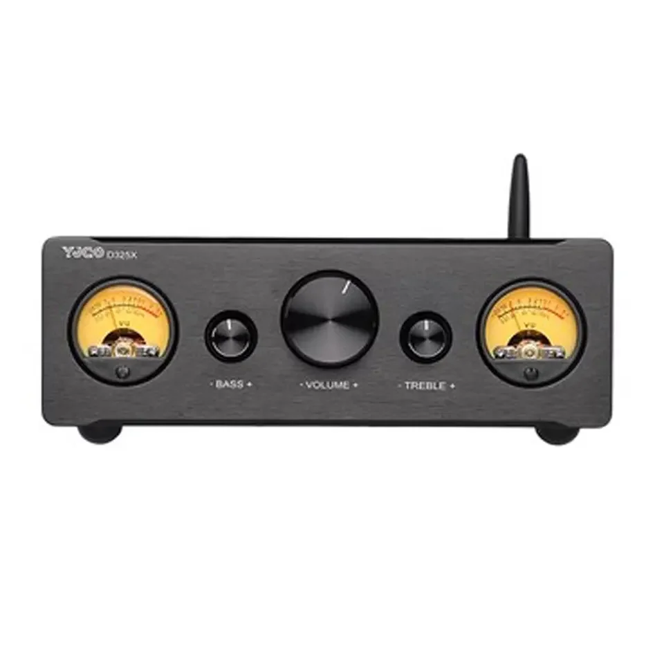 D325X high-power TPA3255 dual channel balanced digital Bluetooth 5.1 power amplifier (improved meter sensitivity)