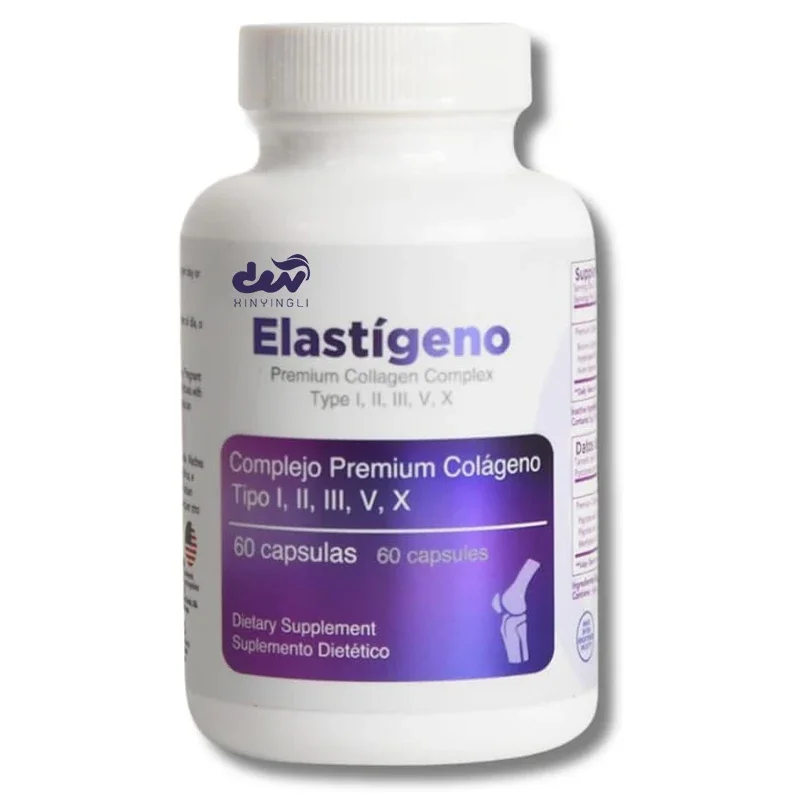 

Premium Collagen Complex 500mg Capsules -60 capsules