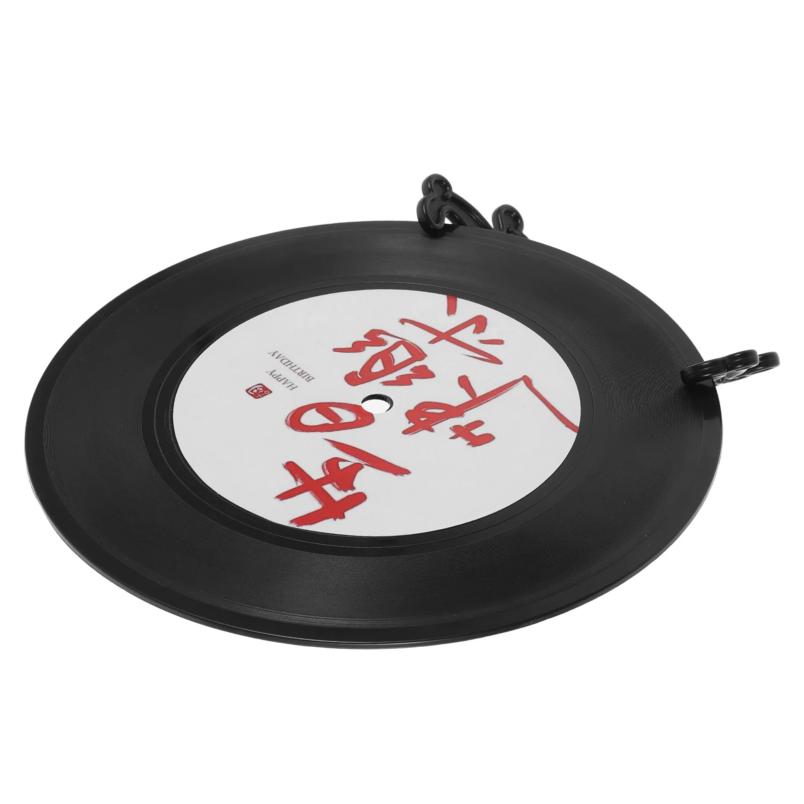 

1Set Record Decors Lightweight Exquisite Design for Various Occasions DIY Vinyl Records Interior Adornments