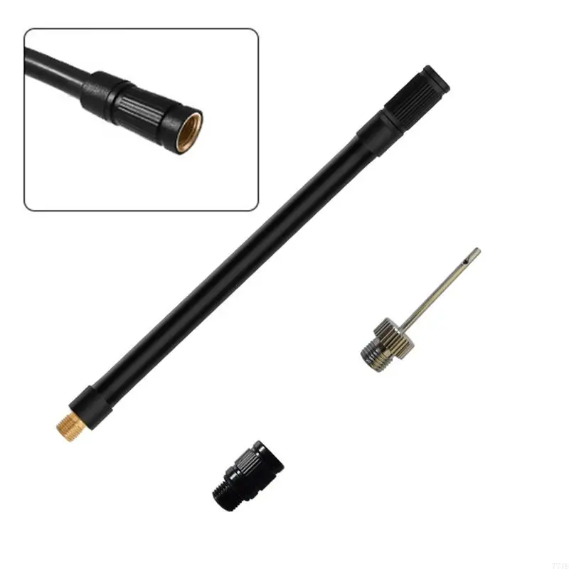 

77JB for Valve Convertor Bike Nozzle Hose Adapter Ball Needle