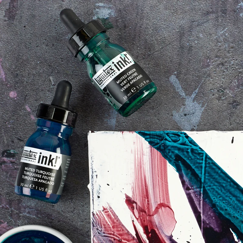 30ml Liquid Acrylic Ink Brightly Colored Waterproof Sun-resistant Not Easy To Fade for Hand-painted DIY Graffiti Manicure view 6