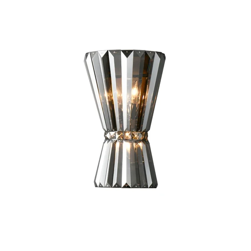 

Nordic living room background wall wall lamp light luxury crystal Internet celebrity decoration lamp post-modern hotel villa