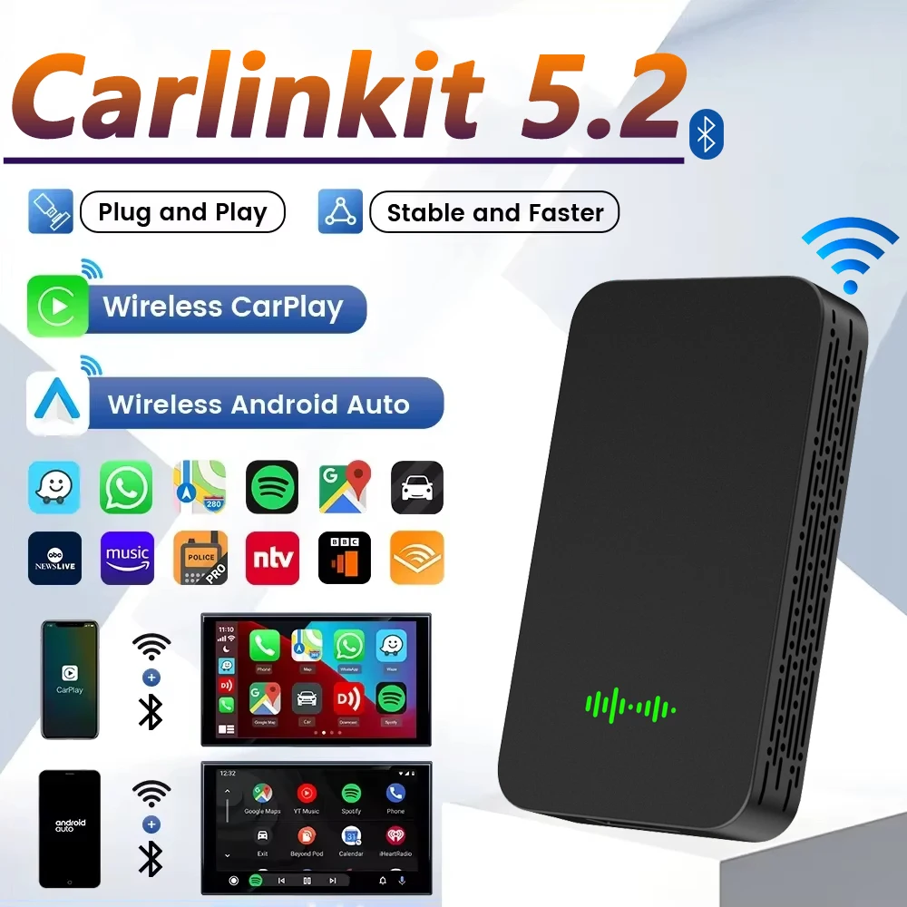 carlinkit-50-2air-wireless-android-auto-box-2026-dongle-portatile-carplay-wireless-per-autoradio-con-carplay-android-auto-cablato