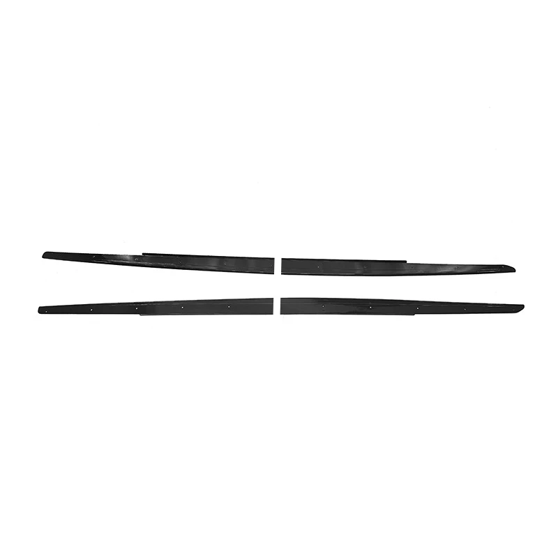 Suitable for 2011-2016 BMW 5 Series F10 Side Skirt MP Body kit spoiler diffuser Two Section Style view 2