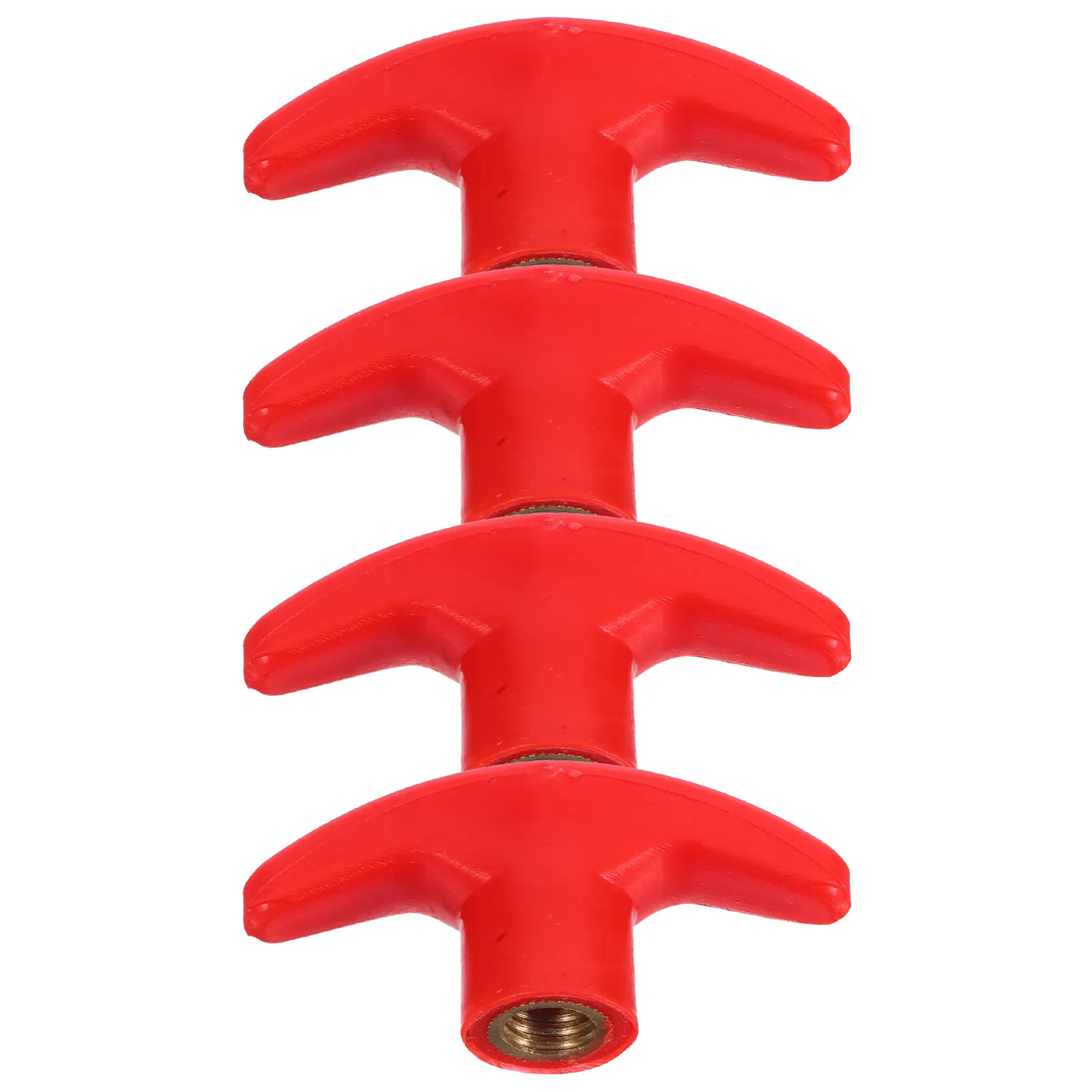 4pcs T-Handle Knob M8/M10 Gym Handle for Cable Machine Pop Pin Adjustment Knob Fitness Tool Attachment T-handle