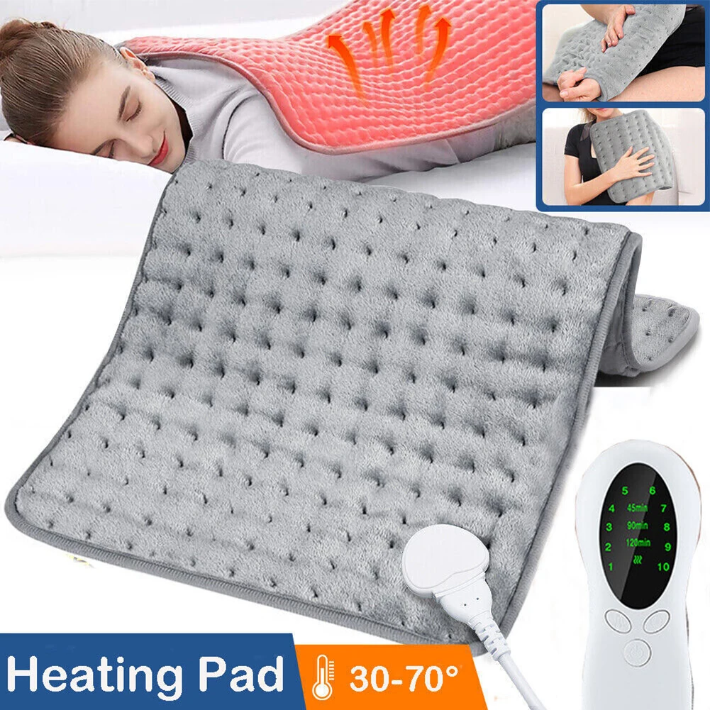 30X60cm Electric Heating Blanket Heated Mat Electro Sheet Pad for Bed Sofa Warm Winter Thermal Blankets Warmer Machine Washable