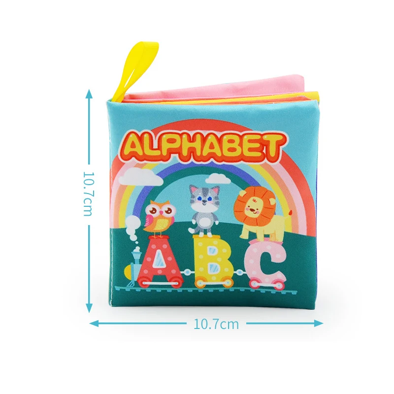 Montessori Toys Baby 0 12 24 36 Months Parent-child Interactive Baby Early Learning Toy Alphabet Lore Novelty Puzzle Cloth Books