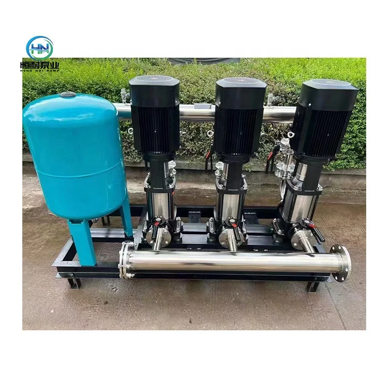 Pompa wielostopniowa ZJZ z zabezpieczeniem przed pracy bez wody, pionowa pompa wspomagająca ciśnienie w rurach, pompa wysokociśnieniowa do zastosowań przemysłowych