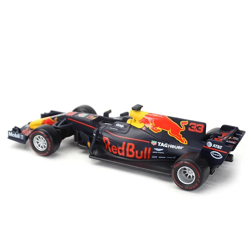 Bburago 1:32 2017 Red Bull Racing TAG Heuer RB13 #33 F1 Formula Car Static Die Cast Vehicles Collectible Model Car Toys