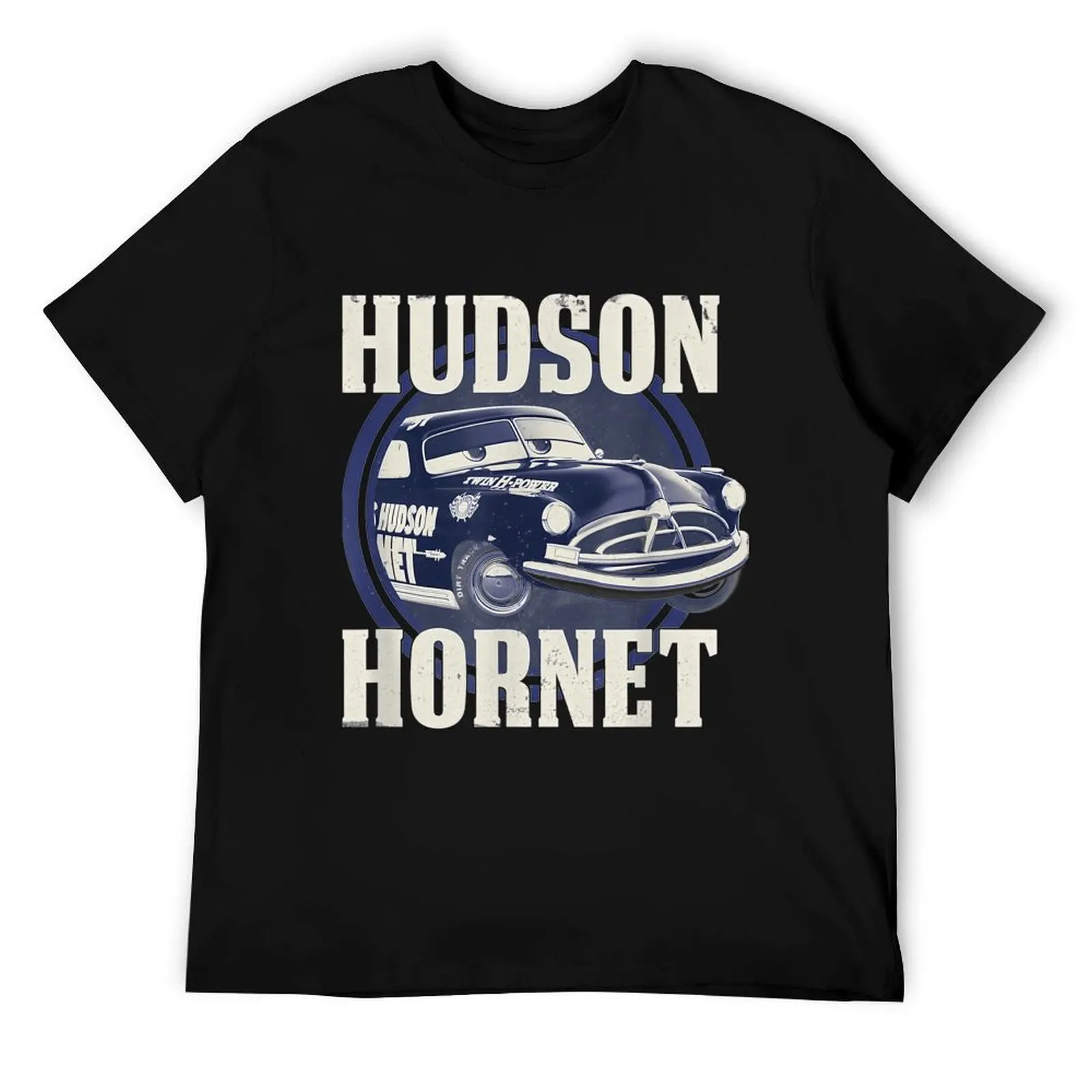 

Hudson Hornet Badge Graphic T-Shirt t shirt man cotton man t shirt designer T-Shirt