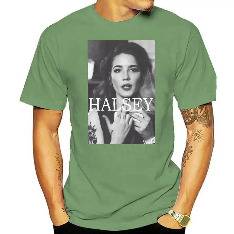 New Halsey Poster Men'S Women'S Usa Size T-Shirt S M L Xl 2Xl Xxxl Zm1 Loose Plus Size? Tee Shirt