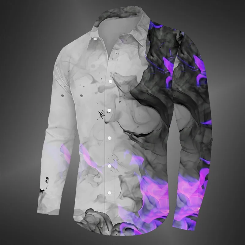2025 New Men's Casual Long Sleeve Button Style Regular Fit Retro Shirt Pocket Formal Shirt