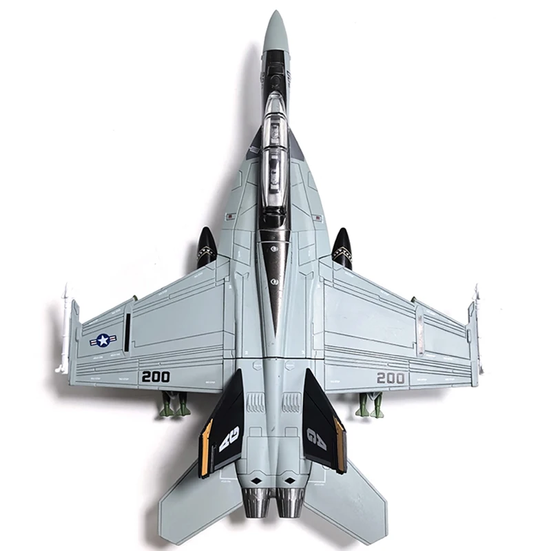 Simulationsmodell F-14 AH-64 A10 F35 F22 F-18 Super Hornet Kampfjet Druckguss-Flugzeug Bausatz Plastikmodell als Kreatives Geschenk – Detail 5