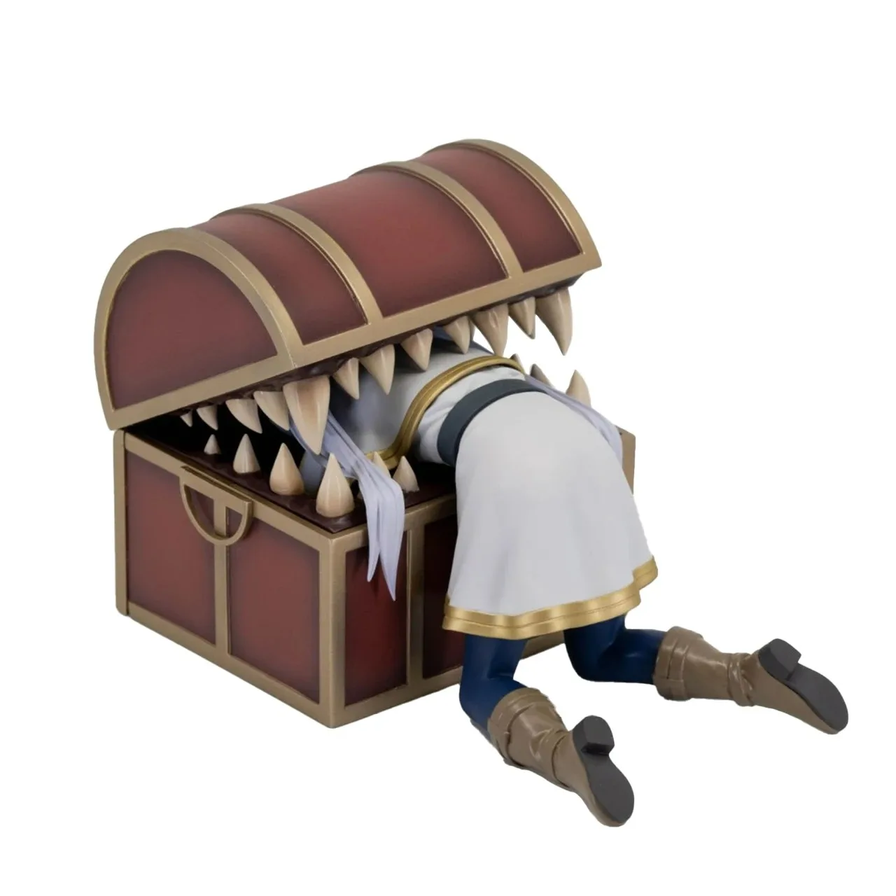 Figura de Anime Frieren: Beyond Journey's End de 14cm, tapón de fideos, figura de acción de Frieren, modelo de colección de figuras Luminasta Frieren