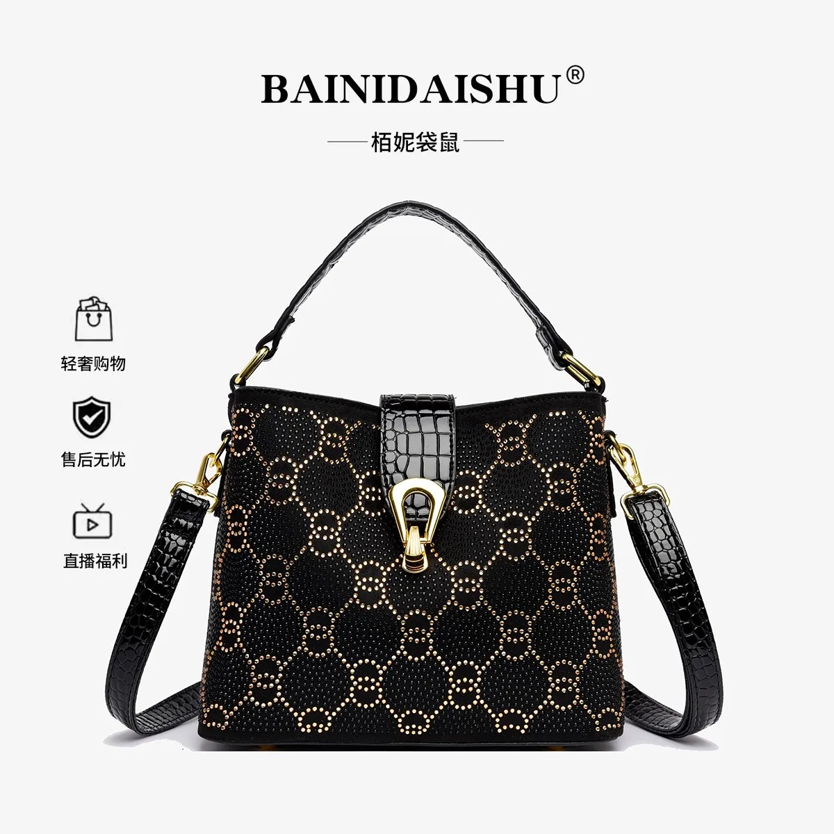 

New women's shoulder bag crossbody bag handbag bag luxury women kurt geiger bags bucket bag Сумки на плече sacs carré