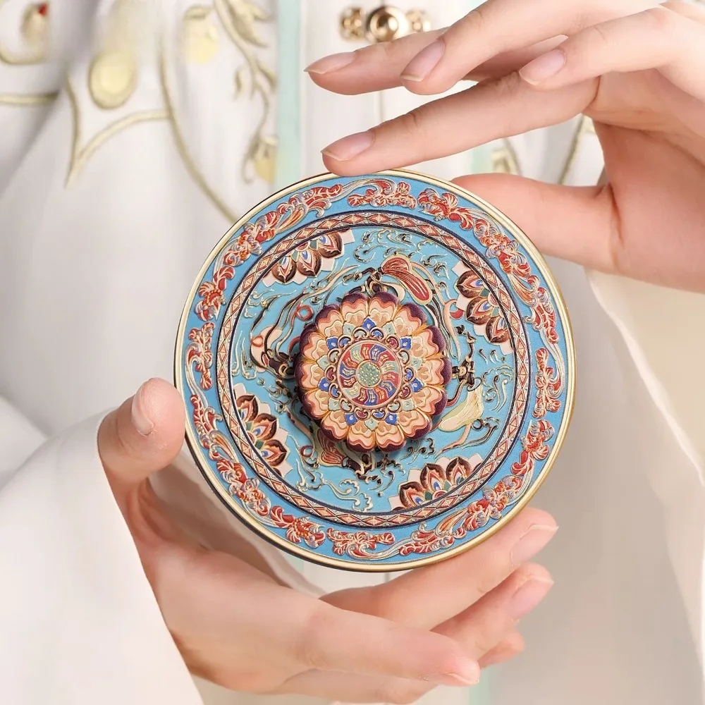 Makeup Mirror, Creative Mini Mirror, Portable Handheld Ancient-style Portable Mirror, Birthday Gift for Women, Mother's Day