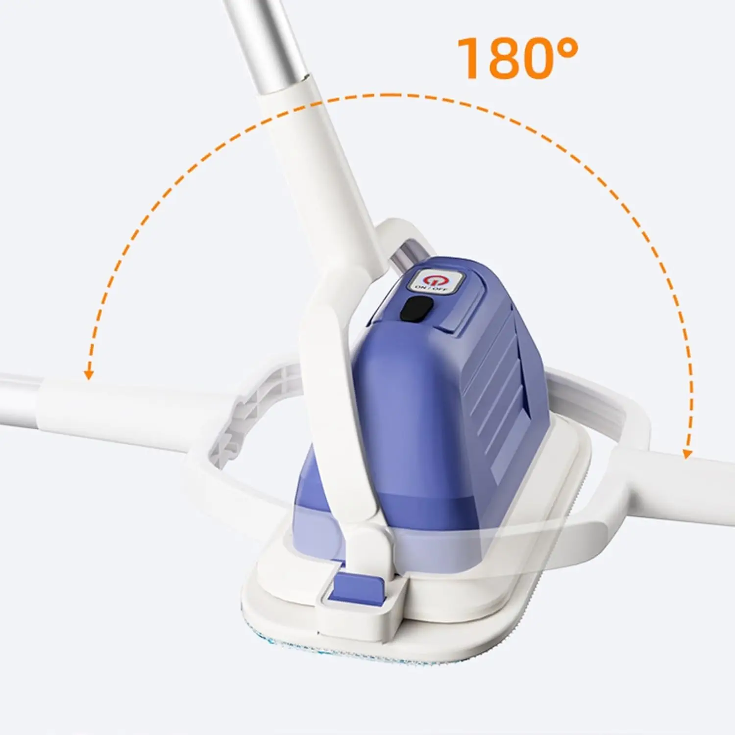 Elektrische Glazenwasser Afneembare Kop Handheld Draadloze Glazenwasser Voor Tegelwand Autoraam