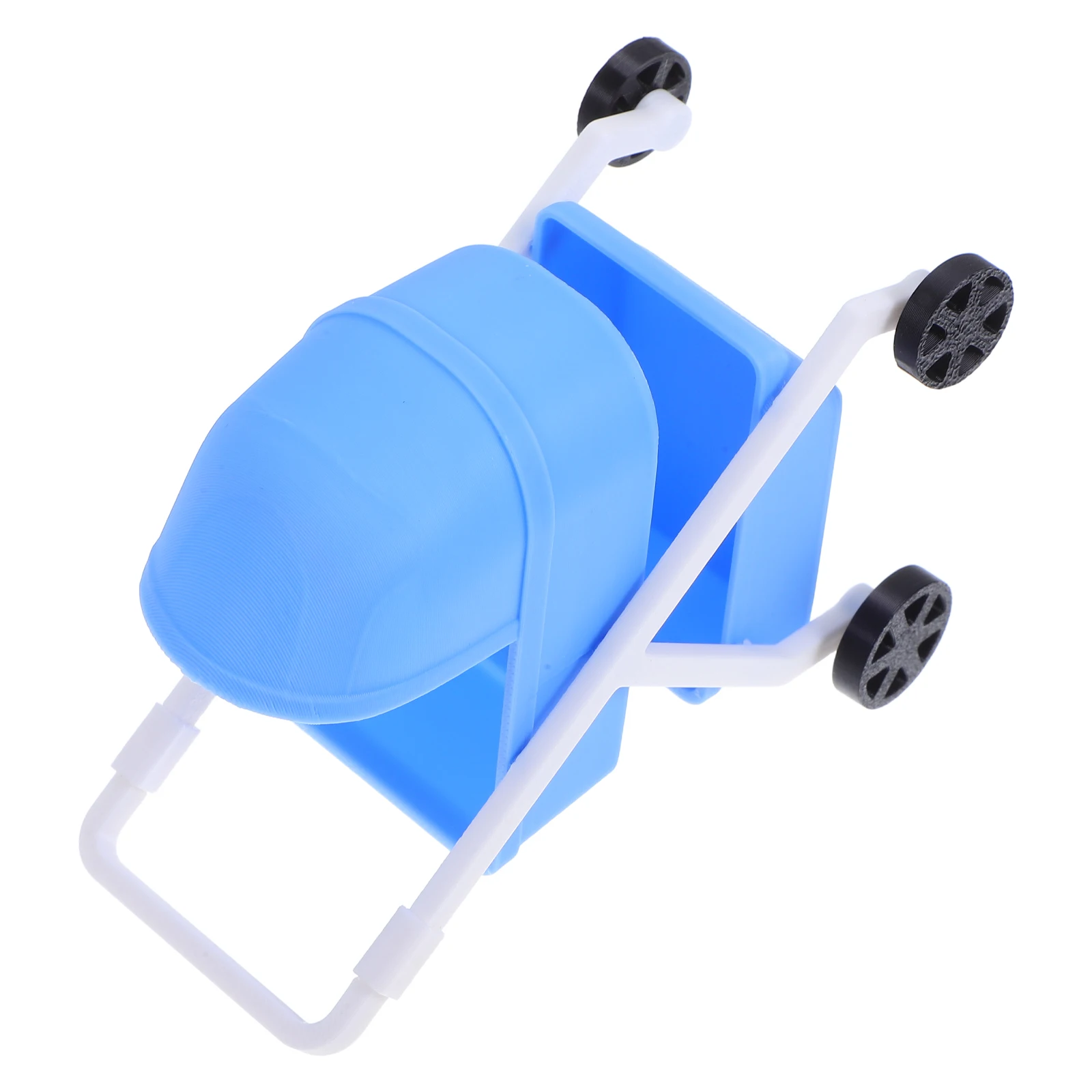 Picardías en miniatura, cochecito de juguete, muebles para casa de muñecas, Mini cuna, cochecito de coche, escena de juego para niños, decoración de simulación ligera