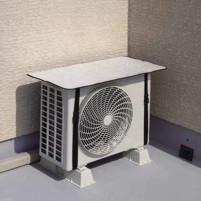 40x80CM Air Conditioning Cover Outdoor Rainproof Anti-Dust Anti-Snow Cleaning Cover Household Air Conditioner Keep Cleaning Tool
