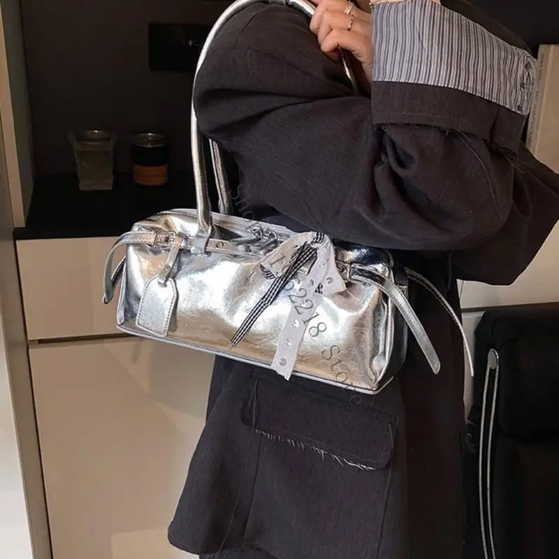 

Stylish PU Leather Evening Handbag for Women Shoulder Bags Underarm Bag Crossbody Purse for Travel Wokr or Parties 066F