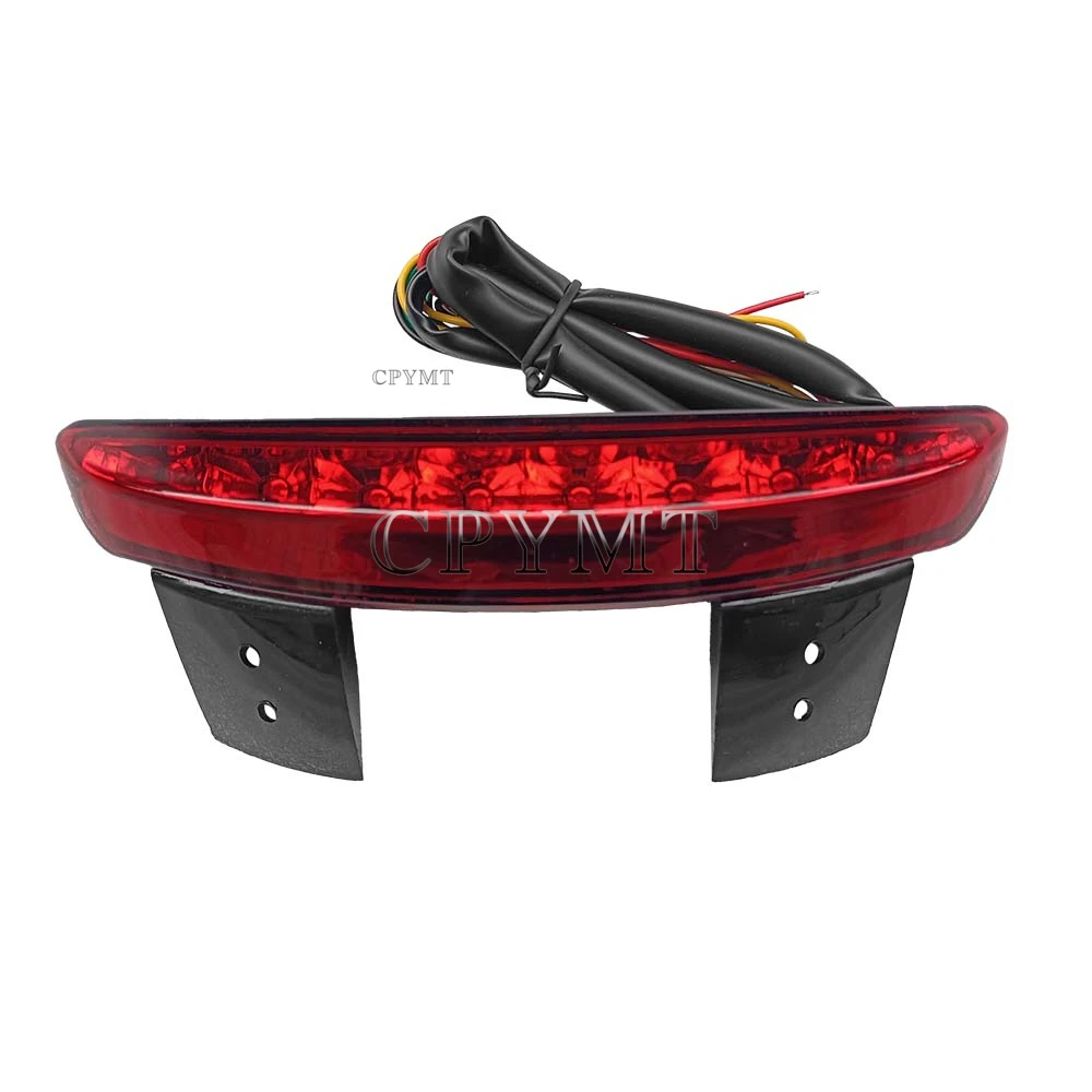 

Fit for Harley Touring Sportster XL883 XL1200 Cafe Racer Motorcycle LED Light Rear Fender Edge Brake Taillight