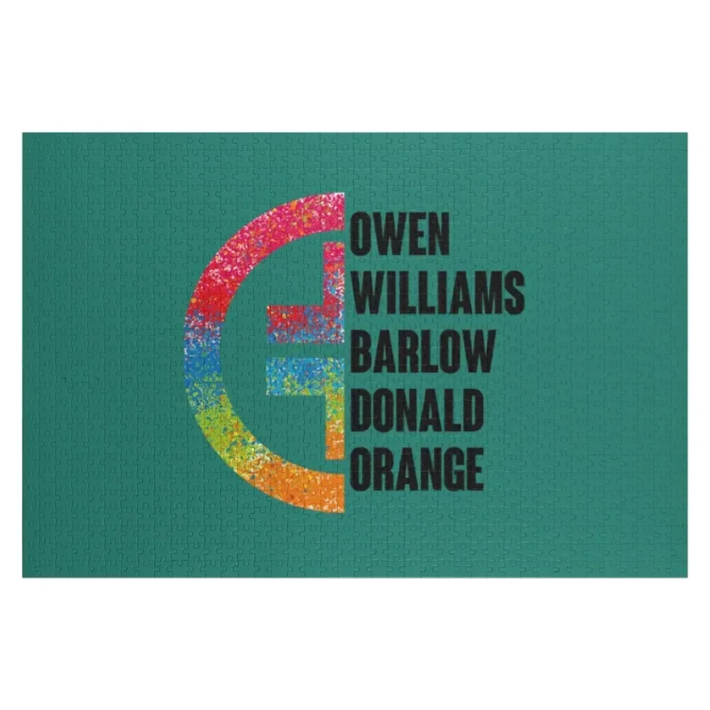 

Take That - Surnames Edition Jigsaw Puzzle Custom Children Puzzle