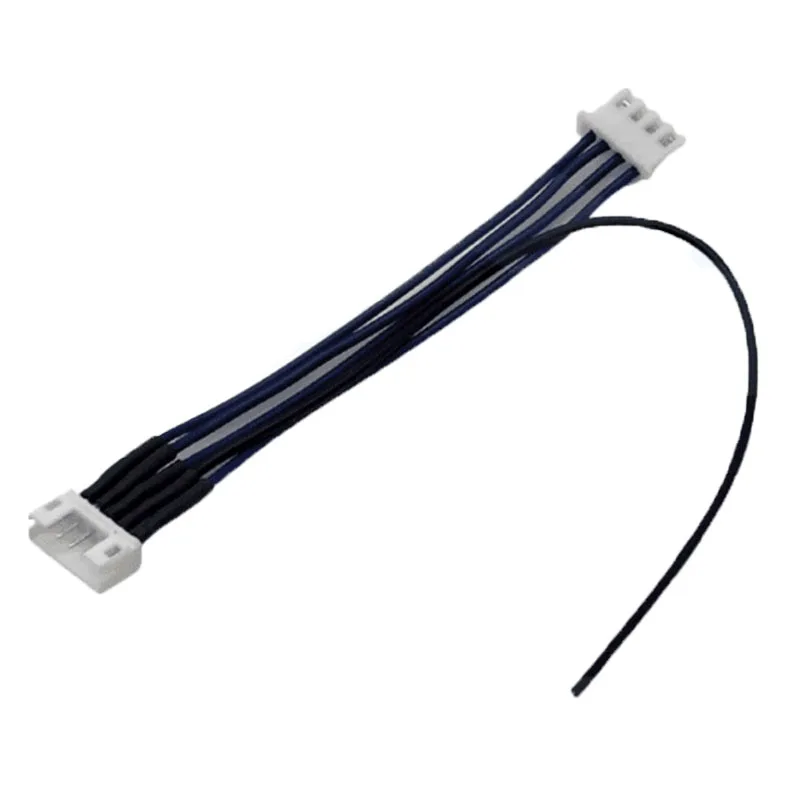 5 pieces 15CM XH2.54 2.54 Lipo Battery Charger Wire Balance Extension Cable 5 pin jst-xh to 4 pin jst-xh with 1 loose pigtail