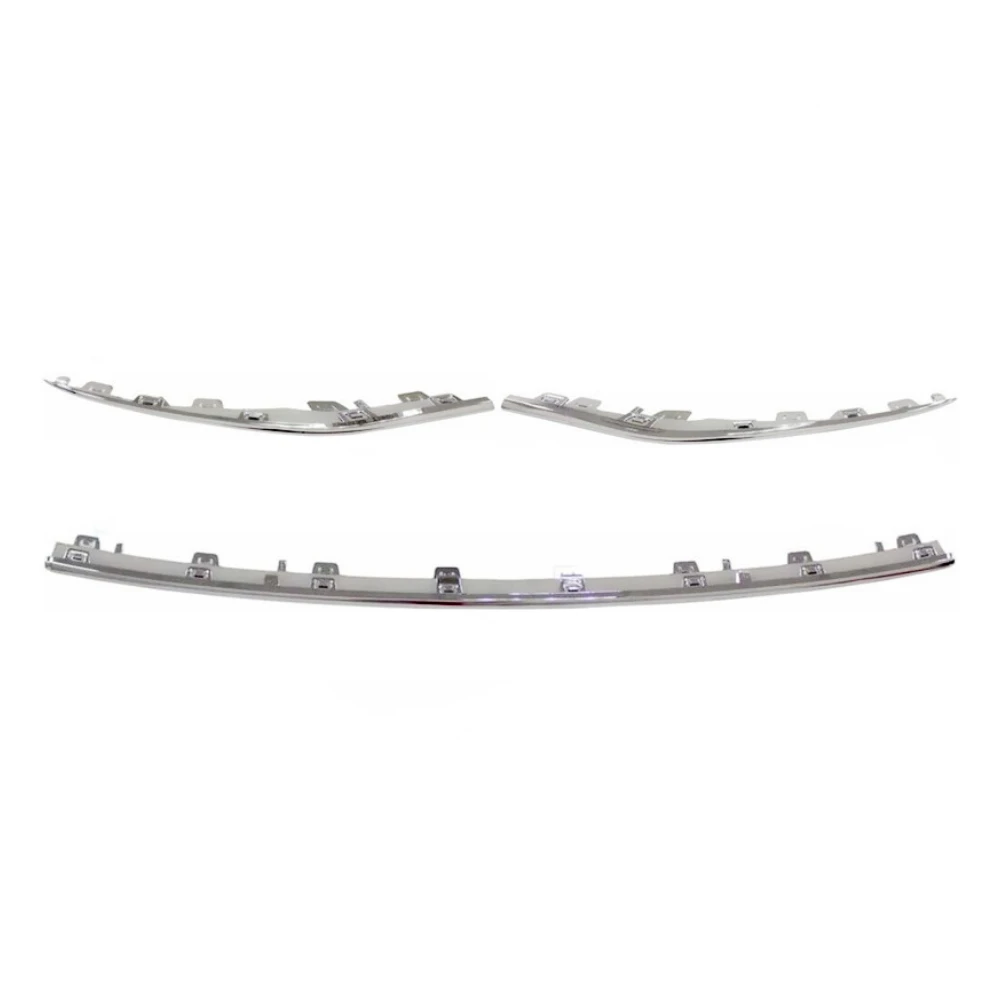 Front bumper chrome decorative strip A2058858602 A2058858702 A2058858802 For Mercedes Benz C-Class W205 2019-2021 C200 C300