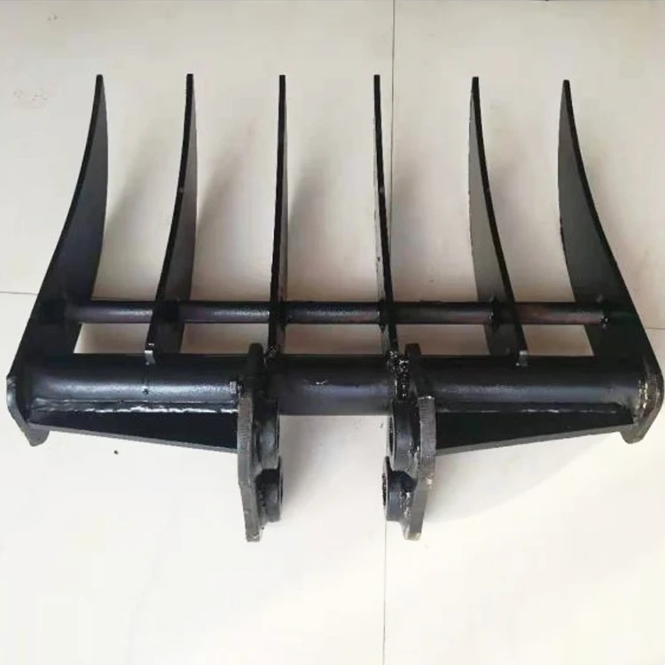 Excavator Dozer Tractor Root Rake  Grapple Stick Rake  D6T For Sale