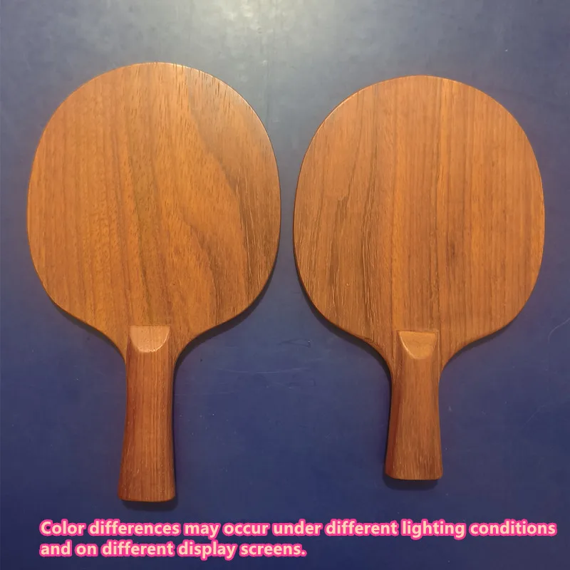 Single One Ply Padauk Wood Table Tennis Blade 6/7/8mm Thickness, FL CS Handle Ping Pong Racket DIY Accessories image 6