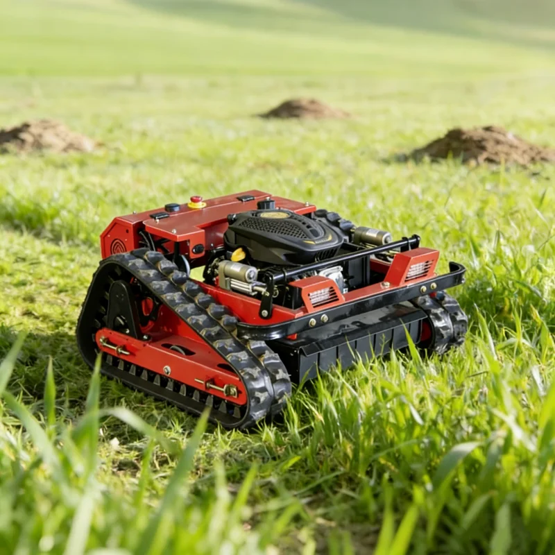 

Индивидуальная умная дистанционная газонокосилка, автоматическая гусеничная газонокосилка для фермерского сада, бытовая газонокосилка высшего качества