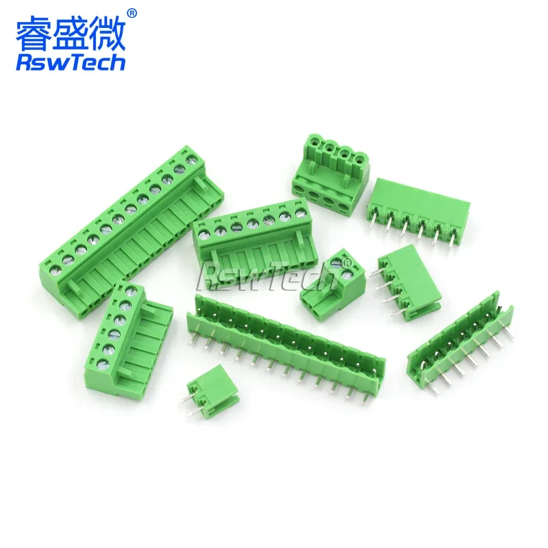 KF2EDGK 5.08MM Plug-in Terminal PCB Connector 2/3/4/5/6/7/8/9P Straight Pin