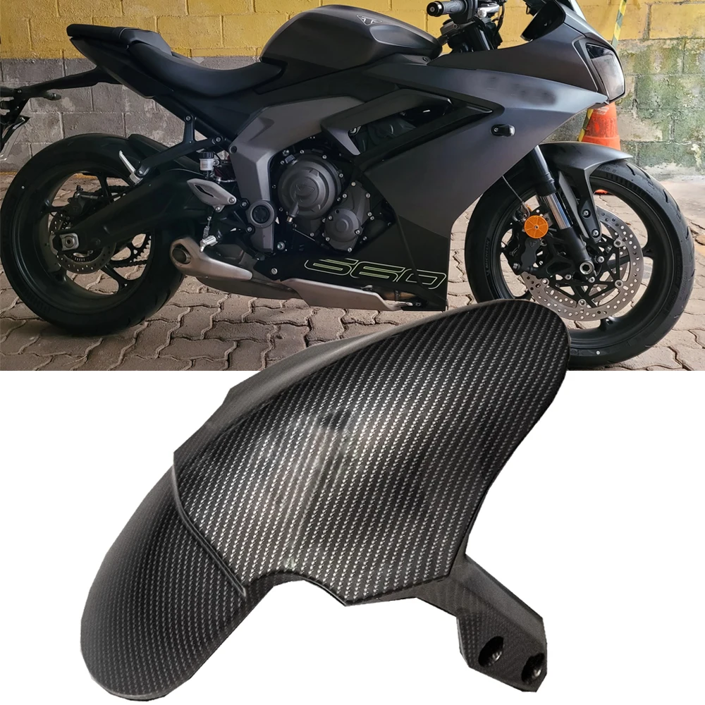 

for Triumph Daytona660 2024 2025 Daytona 660 Front Fender Mudguard Hugger Tire Cover Splash Guard Fairing Motorcycle Accessories
