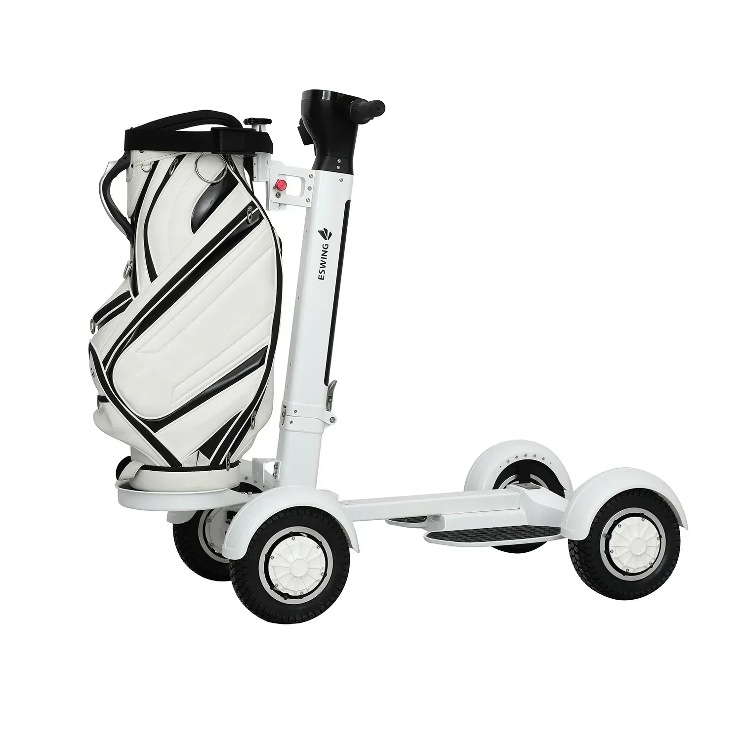 Tas Golf 48V 14ah, koper Golf elektrik dapat dilipat portabel, cepat dilepas, tas skuter Golf 48V 14ah